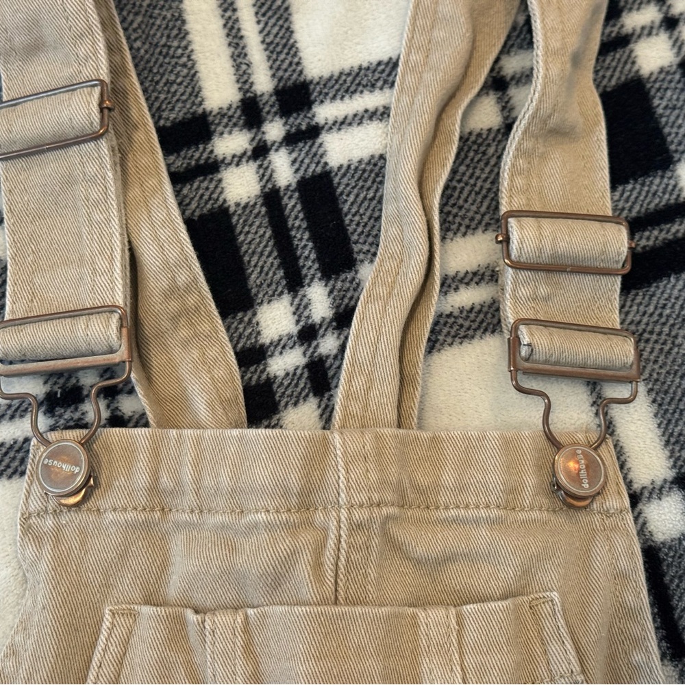 Women’s Tan Overalls - Picture 6 of 8